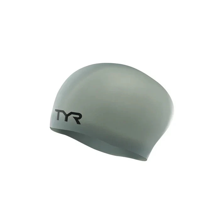 TYR Swim Long Hair Silicone Cap