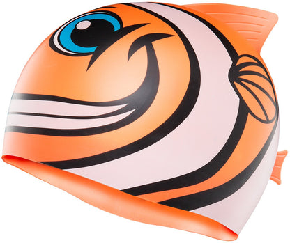 TYR Kid\'s CharacTYR Happy Fish Swim Cap