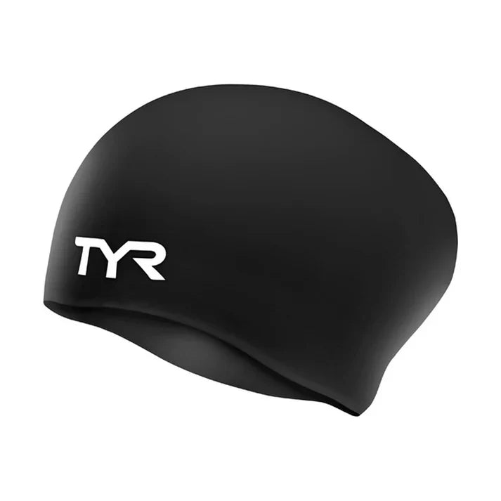 TYR Junior Long Hair Wrinkle Free Cap
