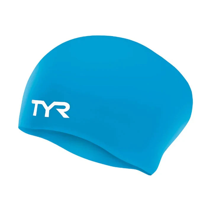 TYR Junior Long Hair Wrinkle Free Cap