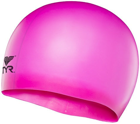 TYR Wrinkle Free Junior Silicone Swim Cap