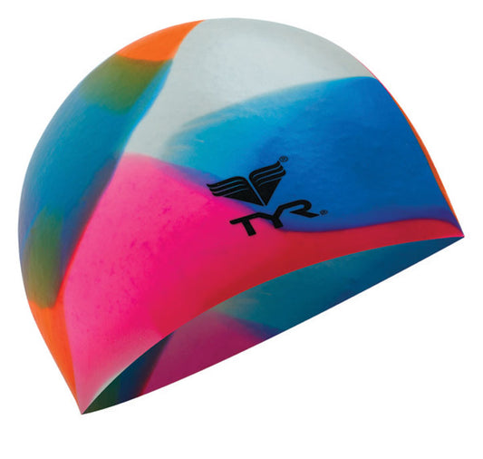TYR Kaleidoscope Silicone Swim Cap