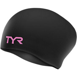 TYR Swim Long Hair Silicone Cap