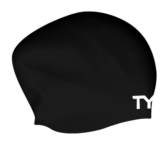 TYR Swim Long Hair Silicone Cap