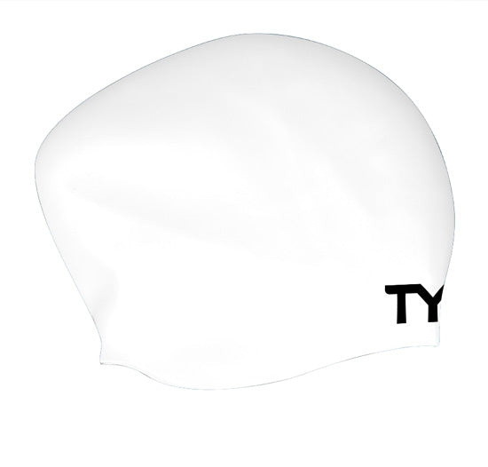 TYR Swim Long Hair Silicone Cap