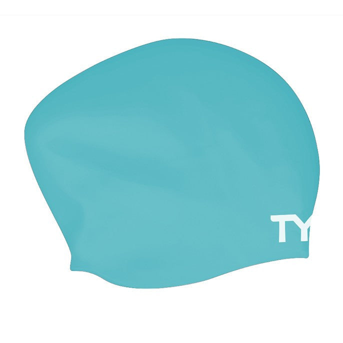 TYR Swim Long Hair Silicone Cap