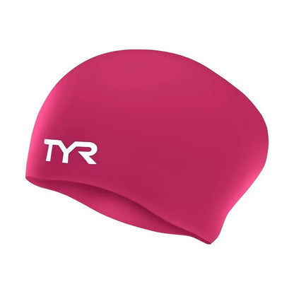 TYR Swim Long Hair Silicone Cap
