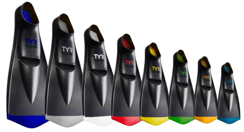 Scarlet Aquatics Rutgers_TYR Flex Fins