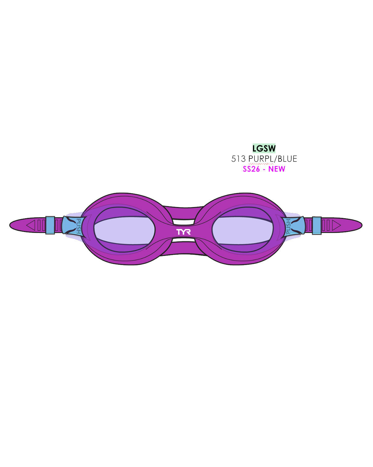 TYR Kid's Swimple Goggles