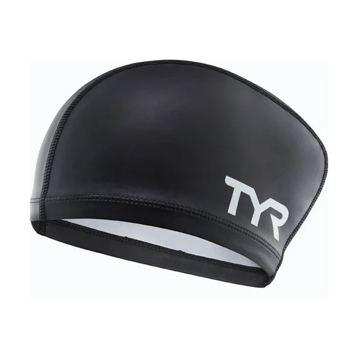 TYR Long Hair Silicone Comfort Youth Swim Cap