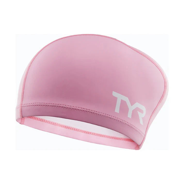 TYR Long Hair Silicone Comfort Youth Swim Cap