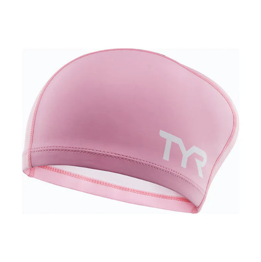 TYR Long Hair Silicone Comfort Youth Swim Cap