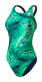 TYR Sport Girls' Aquarius Maxback Swimsuit - Youth