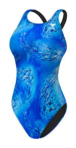 TYR Sport Girls' Aquarius Maxback Swimsuit - Youth