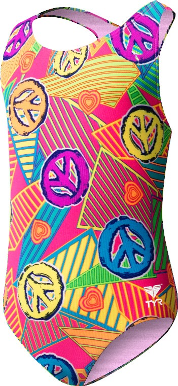 TYR Peace, Love, Swim Girls Maxfit