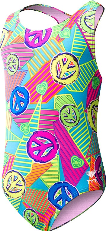 TYR Peace, Love, Swim Girls Maxfit