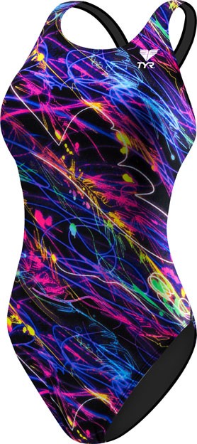 TYR Girl&#39;s Hypnosis Maxfit Swimsuit - Youth