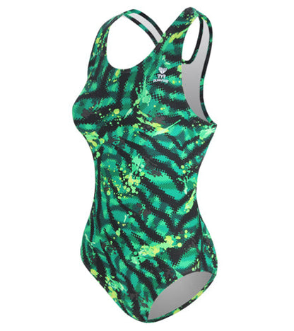TYR Girls\' Durafast Elite Predator Maxfit Swimsuit - Youth