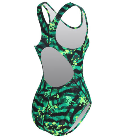 TYR Girls\' Durafast Elite Predator Maxfit Swimsuit - Youth