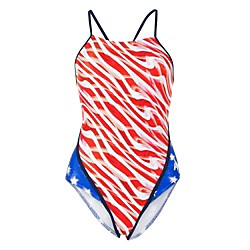 AQUA SPHERE Michael Phelps Training Suit USA Racer Back