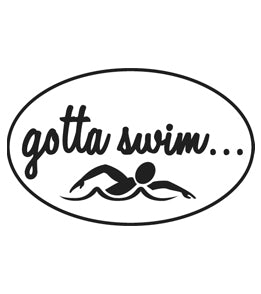 I Love To Swim Gotta Swim Magnet
