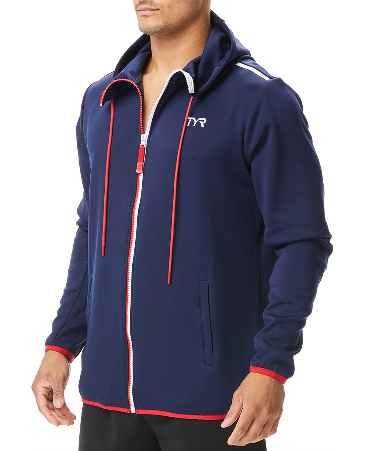 TYR Men's Alliance Podium Full Zip Hoodie