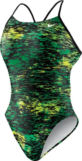 NIKE SWIM Onyx Storm Female Cut Out Tank