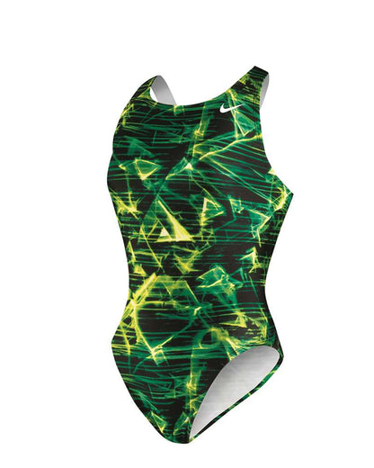 NIKE SWIM Fractured Glass Polyester Fast Back Tank
