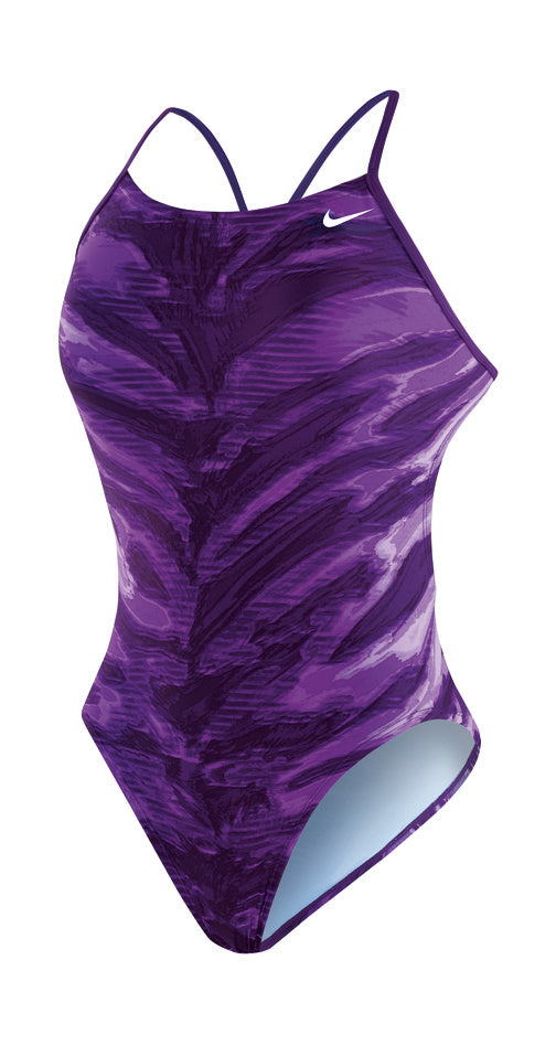 NIKE SWIM Female Electric Anomaly Cut-Out Tank