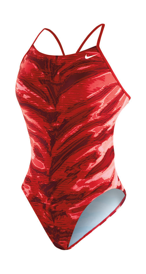 NIKE SWIM Female Electric Anomaly Cut-Out Tank