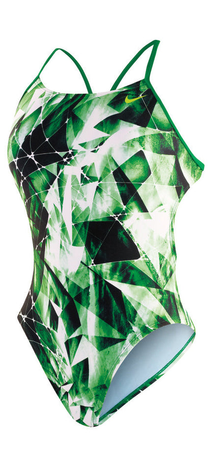 NIKE SWIM Female Kaleidotech Cut-Out Tank