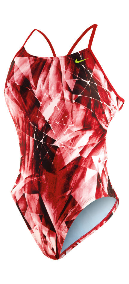 NIKE SWIM Female Kaleidotech Cut-Out Tank