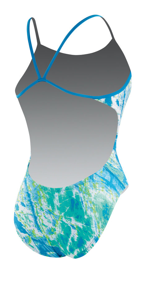 NIKE SWIM Female Acid Wash Cut-Out Tank (34-36 Only)