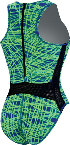NIKE Blaze Water Polo High Neck Tank wzipper