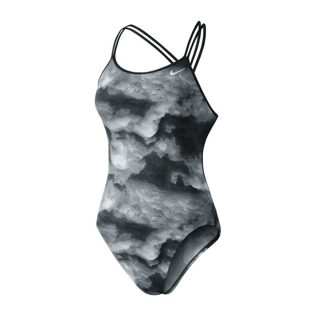NIKE Women\'s Cloud Spider Back One-Piece Swimsuit