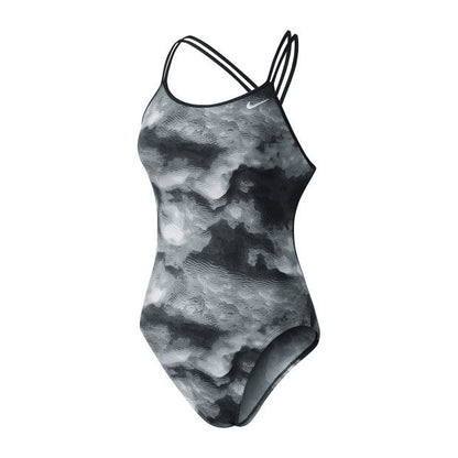 NIKE Women\'s Cloud Spider Back One-Piece Swimsuit