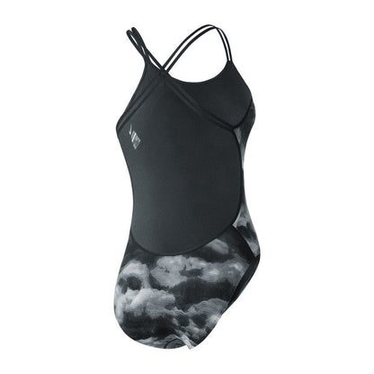 NIKE Women\'s Cloud Spider Back One-Piece Swimsuit