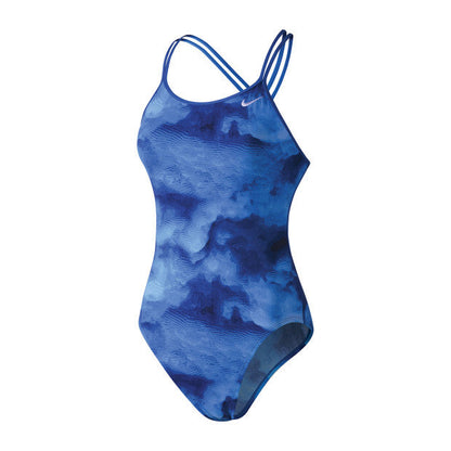 NIKE Women\'s Cloud Spider Back One-Piece Swimsuit