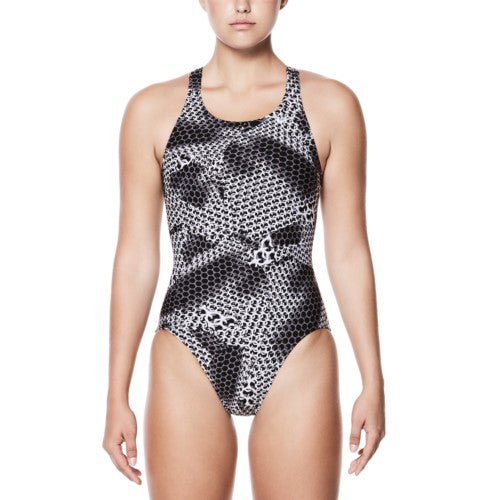 Nike Women\'s Nova Spark Performance Fastback One Piece Swimsuit