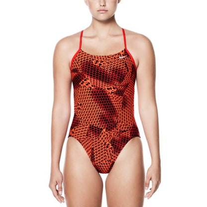 Nike Women's Nova Spark Cut Out Performance One Piece Swimsuit