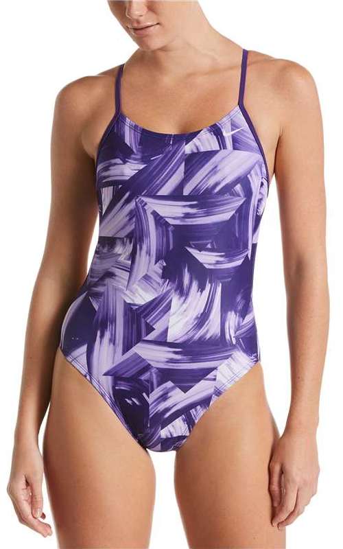 NIKE Women\'s Twisted Break Cut-Out One-Piece
