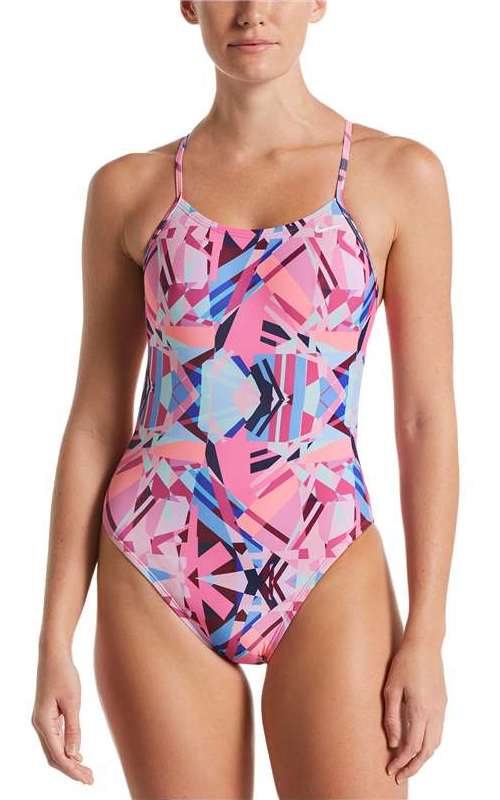 NIKE Women&#39;s Prisma Punch Cut-Out One-Piece