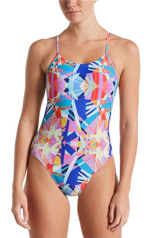 NIKE Women&#39;s Prisma Punch Cut-Out One-Piece