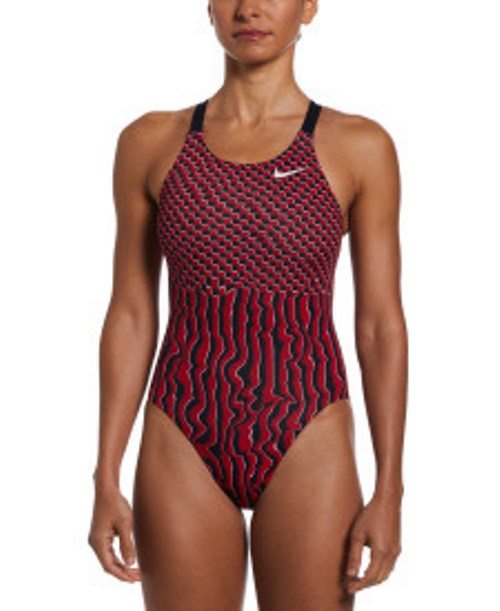 NIKE Women&#39;s Drippy Check Fastback One Piece