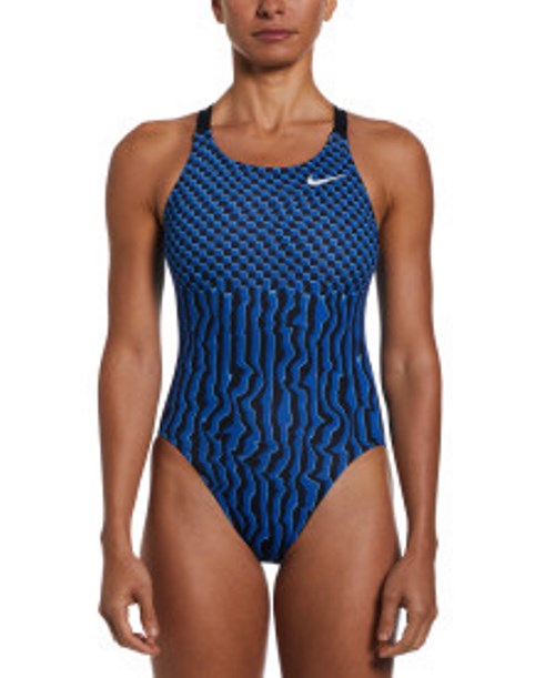 NIKE Women&#39;s Drippy Check Fastback One Piece