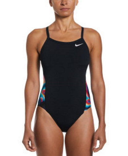 Nike Womens Hydrastrong Multi Print Racerback Splice