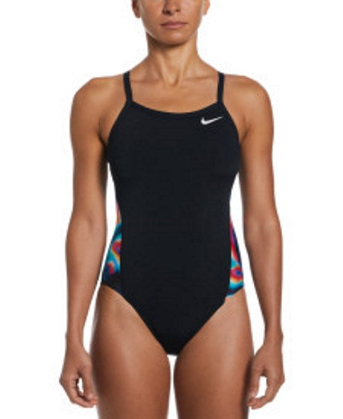 Nike Womens Hydrastrong Multi Print Racerback Splice