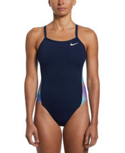 Nike Womens Hydrastrong Multi Print Racerback Splice