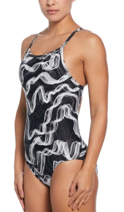 Nike Women\'s Lightning Racerback One Piece Swimsuit