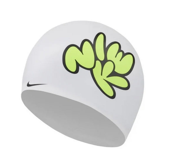 Nike Multi Graphic Silicone Swim Cap